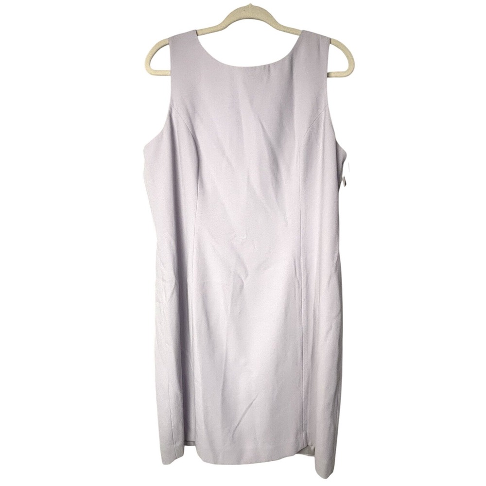 Lavender Pencil Sheath Dress‎ Womens 16 Sleeveless Lined Career $115 NWT